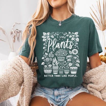 I Like Plants Better Than People