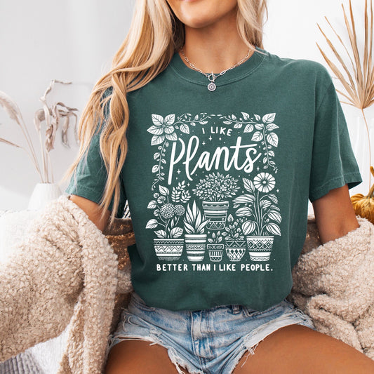 I Like Plants Better Than People