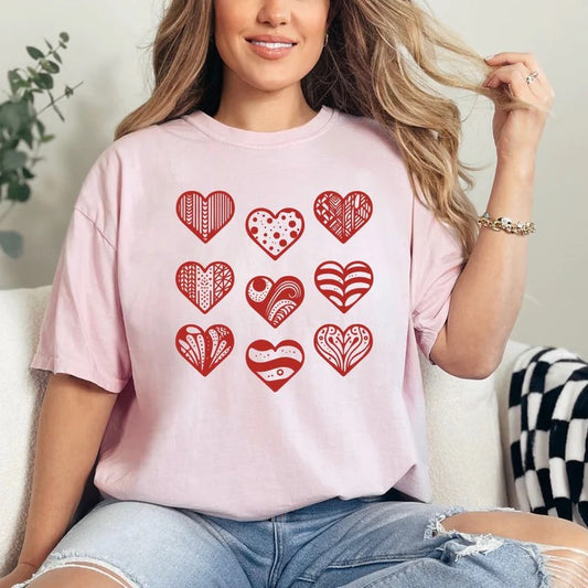 Red Valentine Hearts