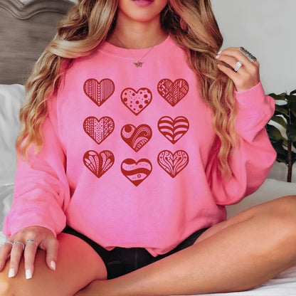 Red Valentine Hearts