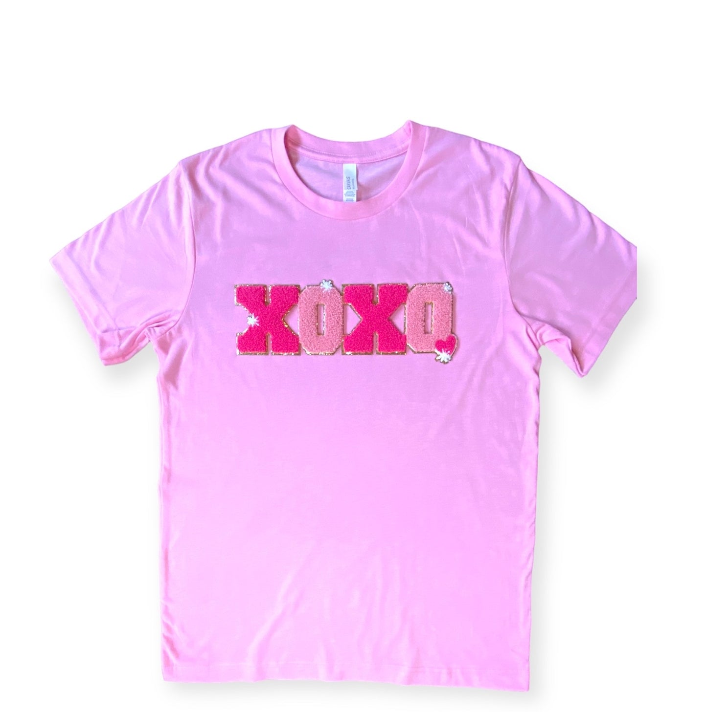 XOXO Block Letter Chenille Patch