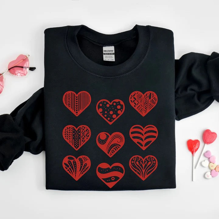 Red Valentine Hearts