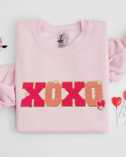 XOXO Block Letter Chenille Patch